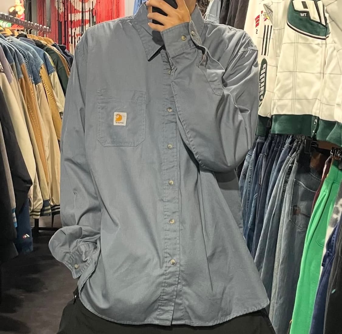[IM] carhartt 칼하트 소라 긴팔셔츠 상품이미지1