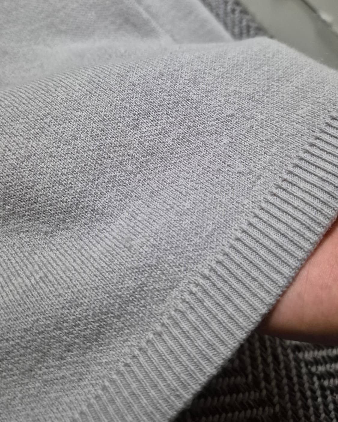 엘무드 화란 세미오버 가디건 44 클라우드 그레이  상품이미지5