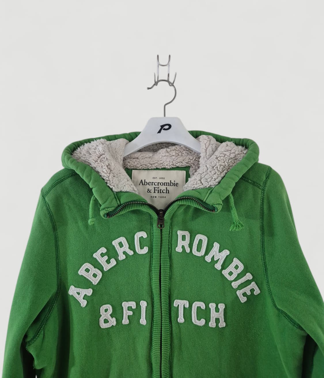 [XL]아베크롬비 빈티지 y2k 양털 후드집업 Men 상품이미지1