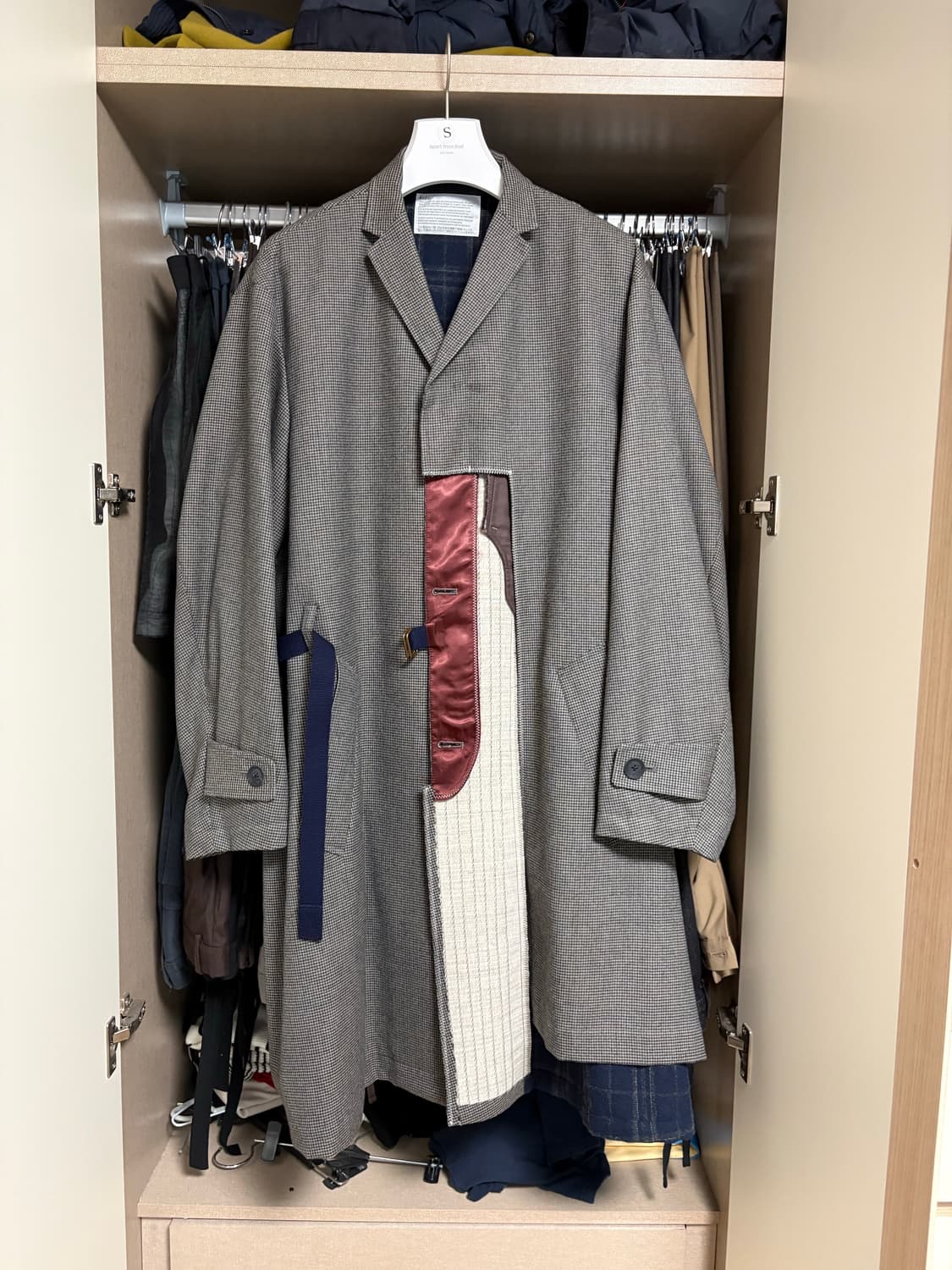 kolor 22aw 플란넬 코트 상품이미지1