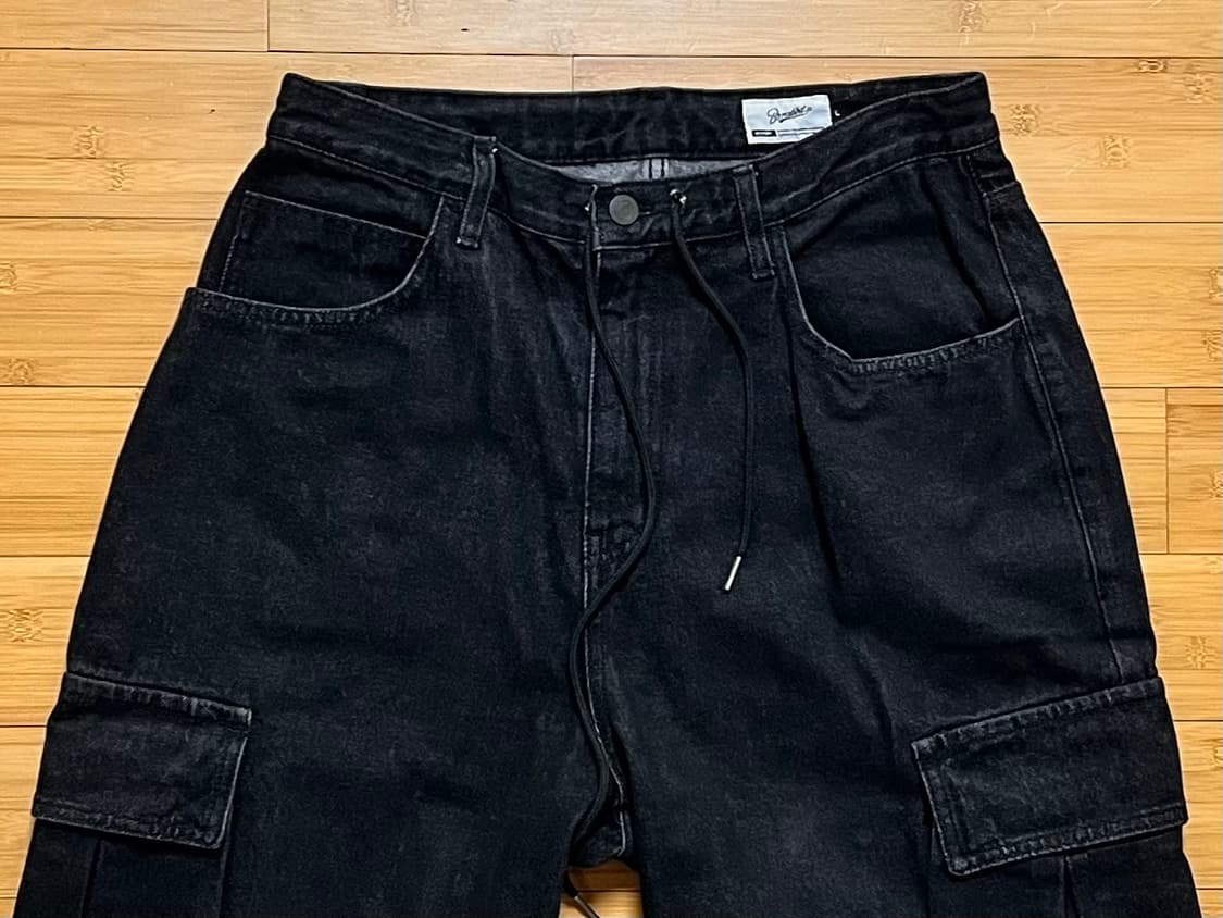 비에스래빗 블랙진 데님팬츠 L 상품이미지3