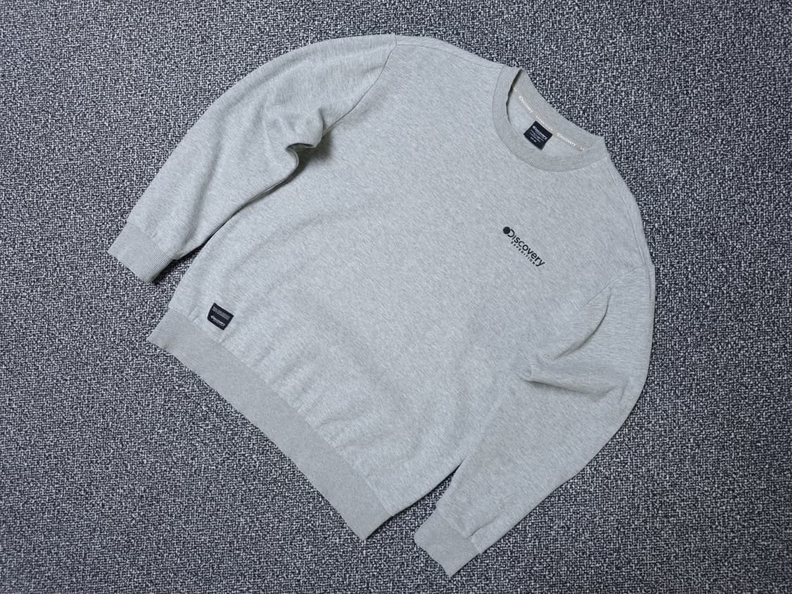 [무료배송][100]디스커버리 남성용 맨투맨 긴팔티 상품이미지3