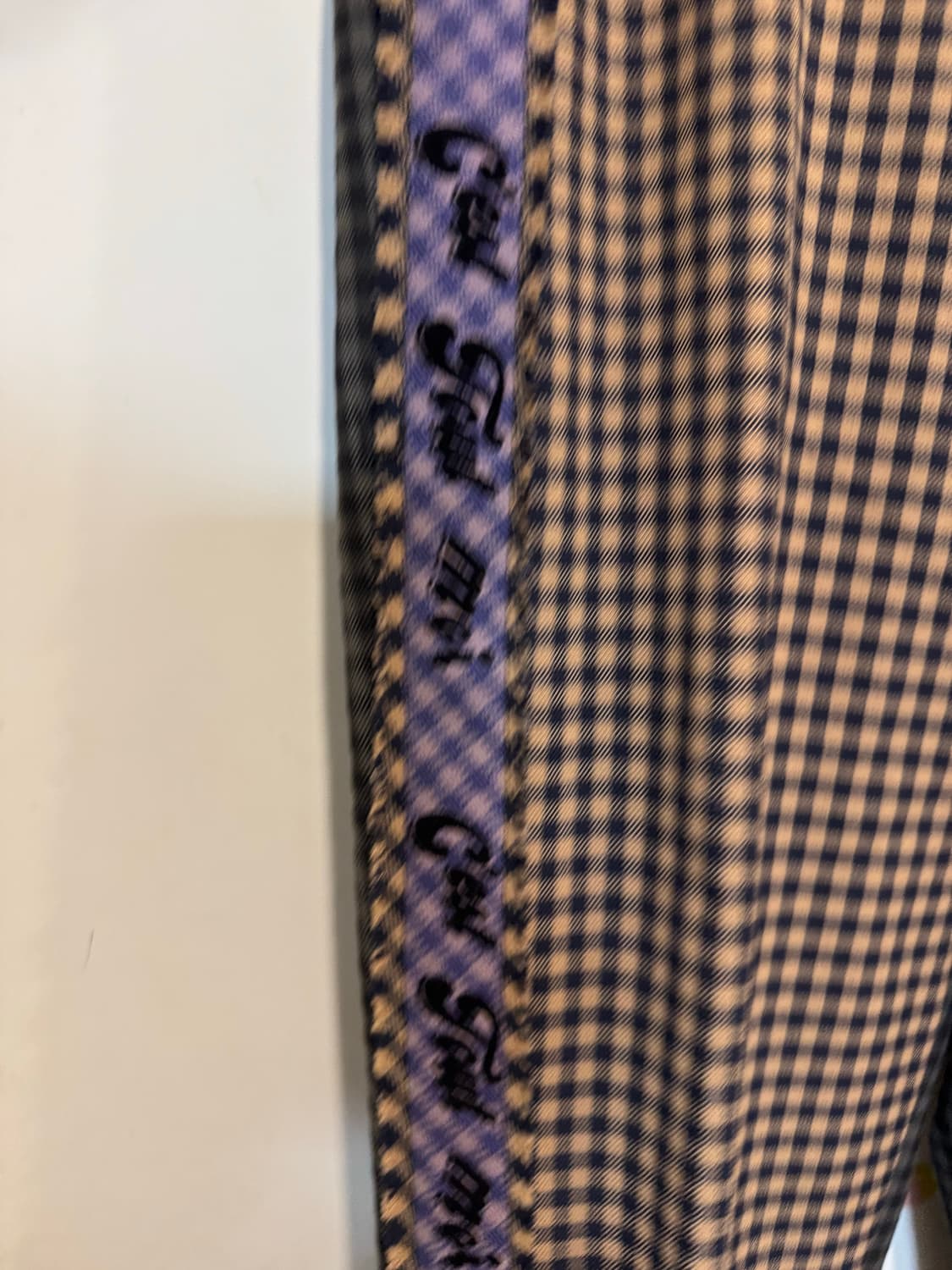 Luckychouette 럭키슈에뜨 체크 울 팬츠 상품이미지6