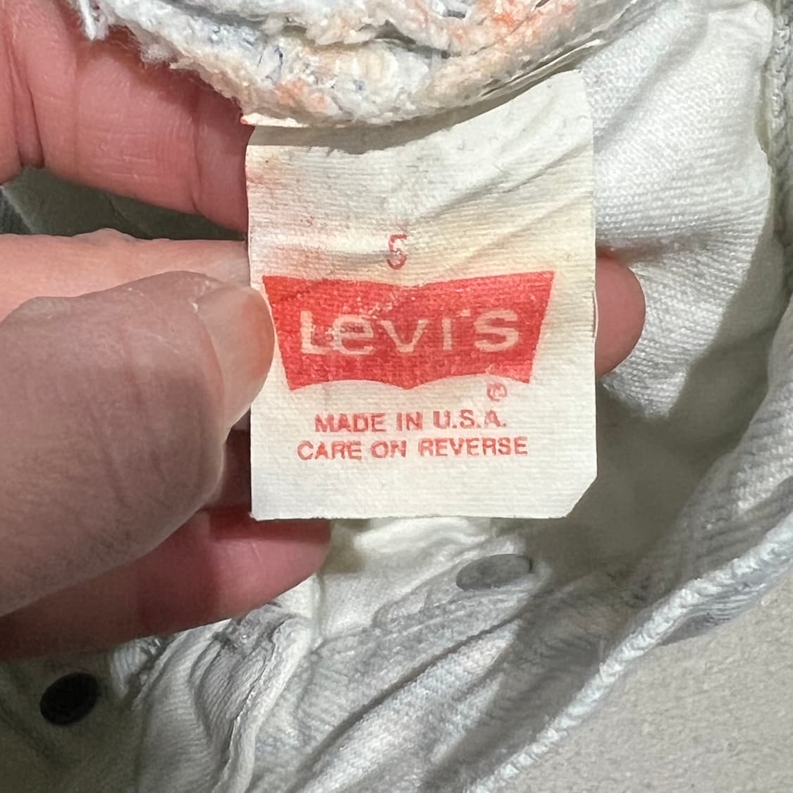 usa 리바이스 17501 스트라이프데님 s08821 상품이미지9