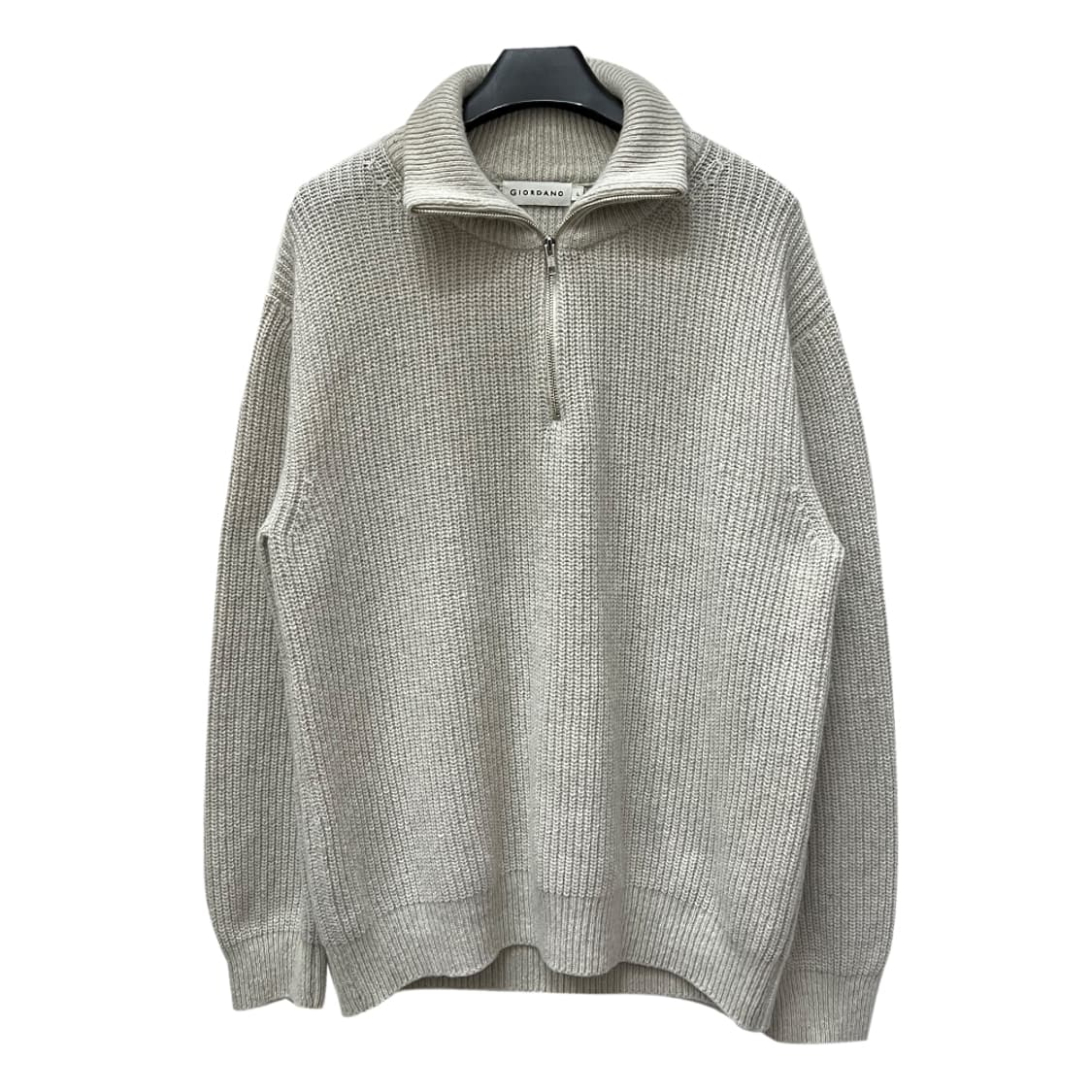 지오다노 하프집업 울 니트 L 상품이미지1