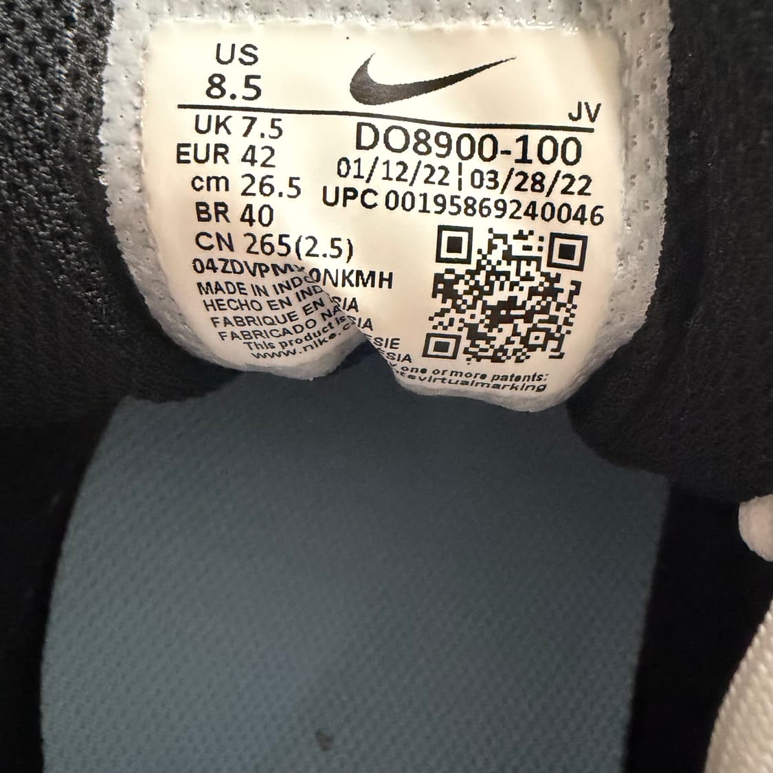 Nike 에어맥스 97 블루베리 265mm 상품이미지4