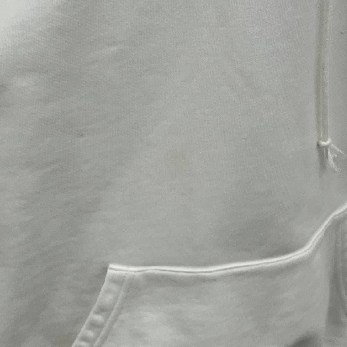 발렌시아가 화이트 백로고 후드티 XS 상품이미지7