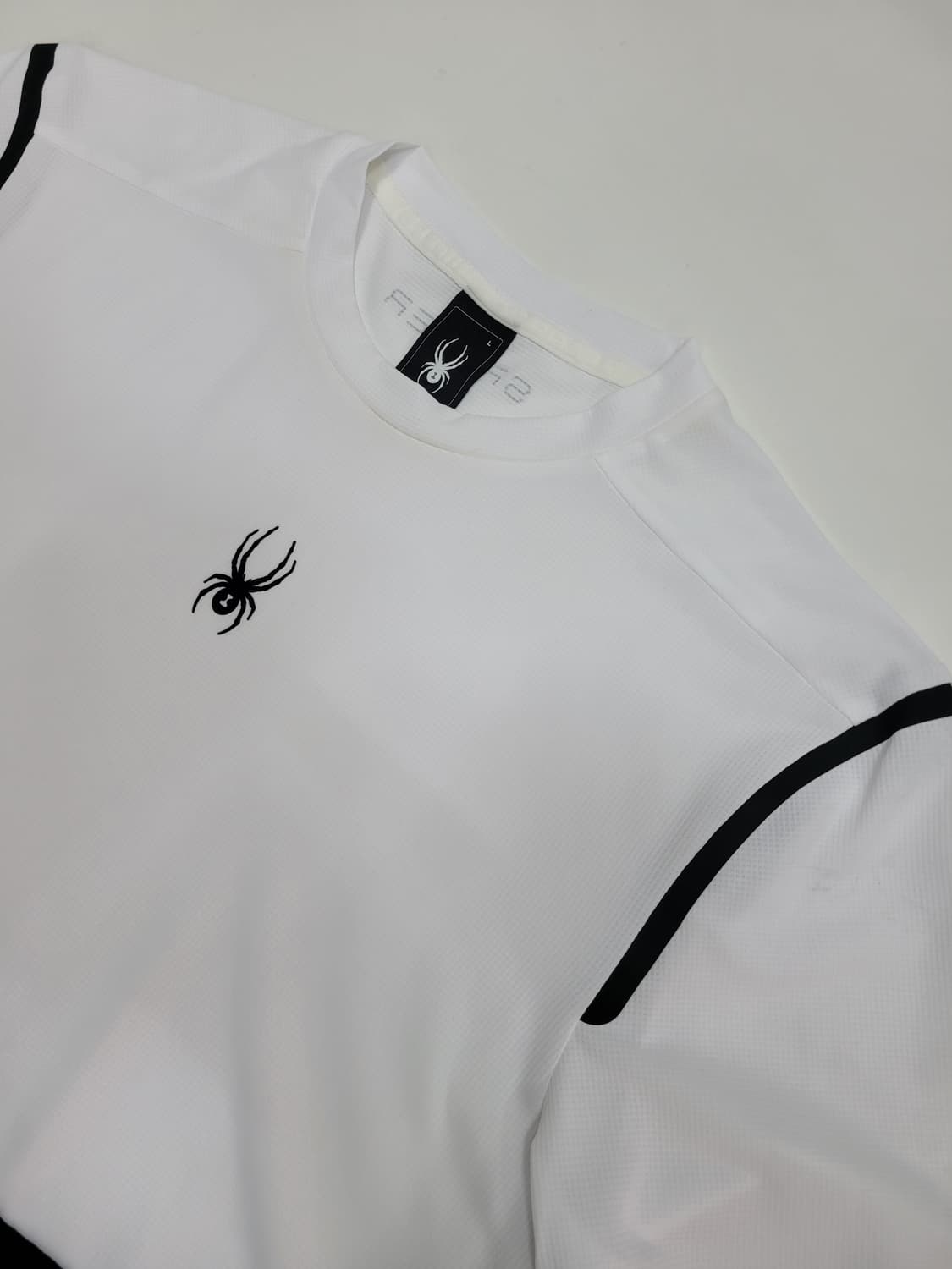 SPYDER 24SS 스파이더 슬리브 웰딩 반팔 티셔츠 / 남 L 화이트 상품이미지3