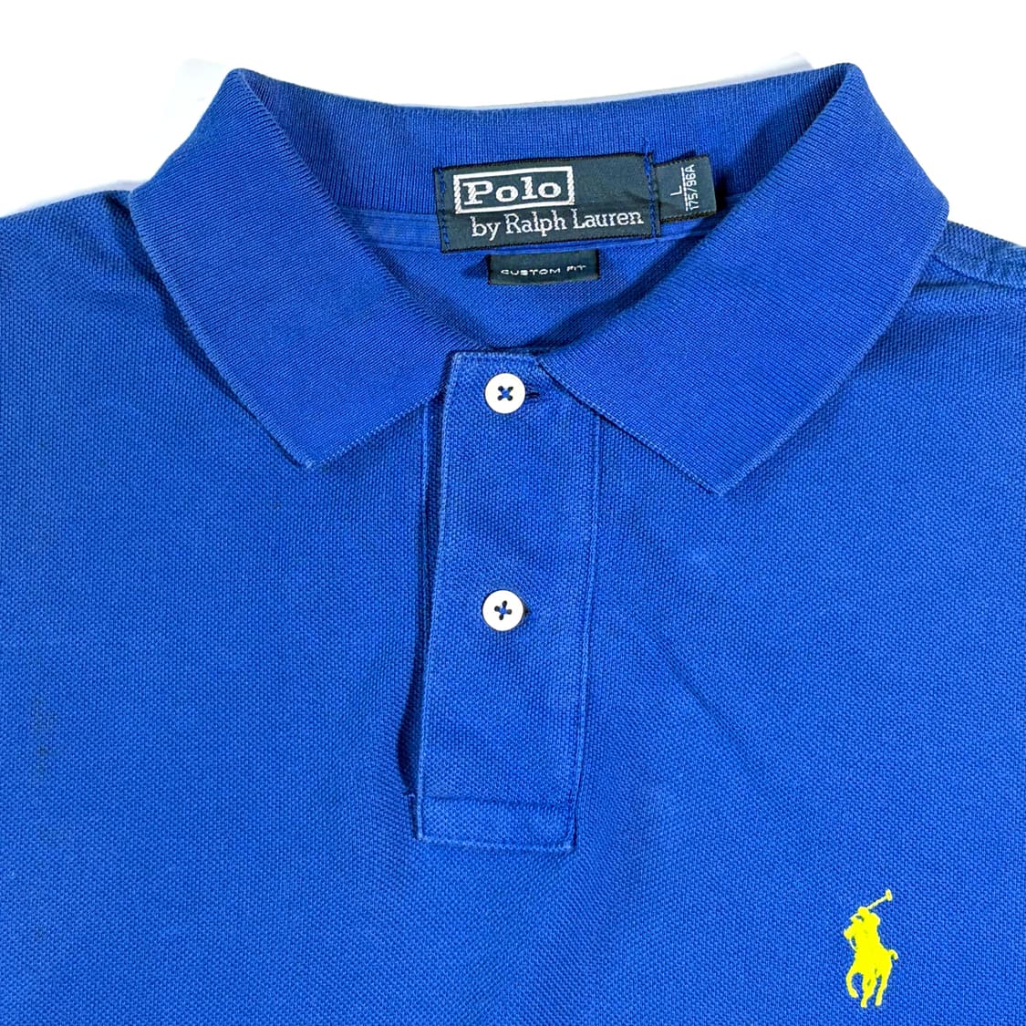 폴로 블루 PK 반팔 셔츠 L 상품이미지5