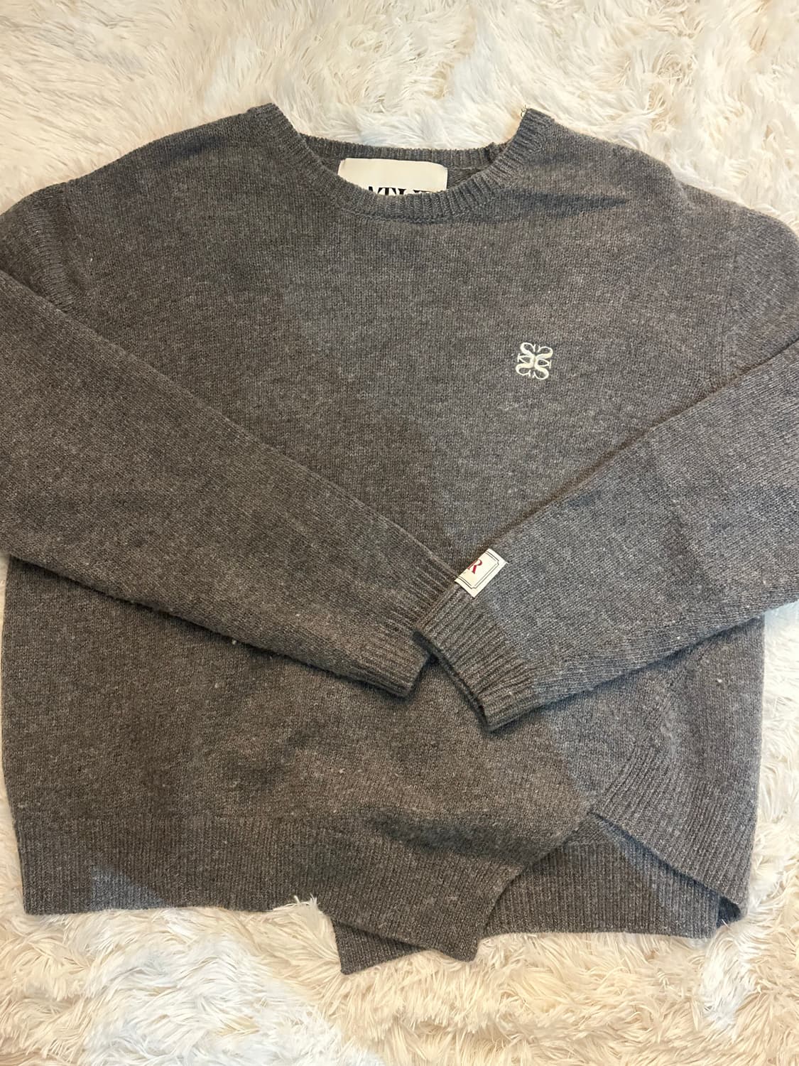 세터 언발란스 캐시미어 블렌드 니트 상품이미지1