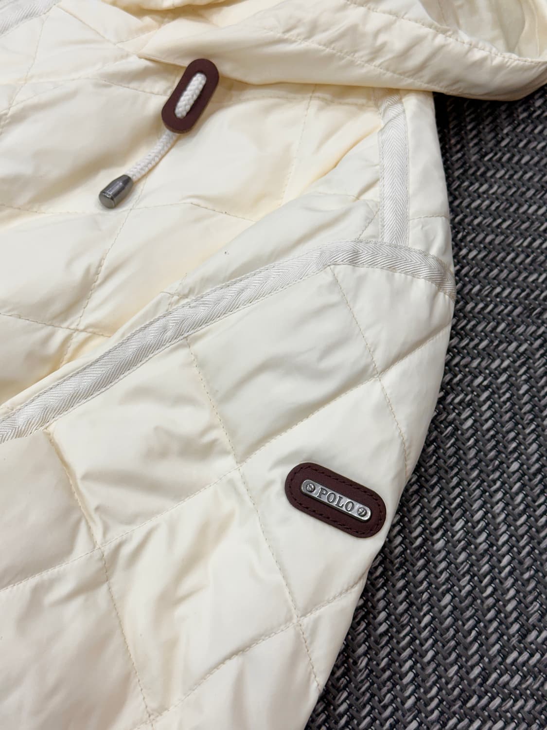 폴로 누빔 롱패딩 상품이미지3