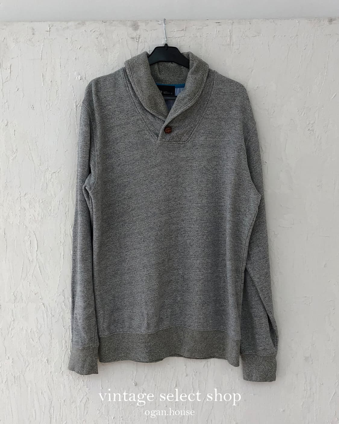 vintage shawl collar sweatshirt top 상품이미지5