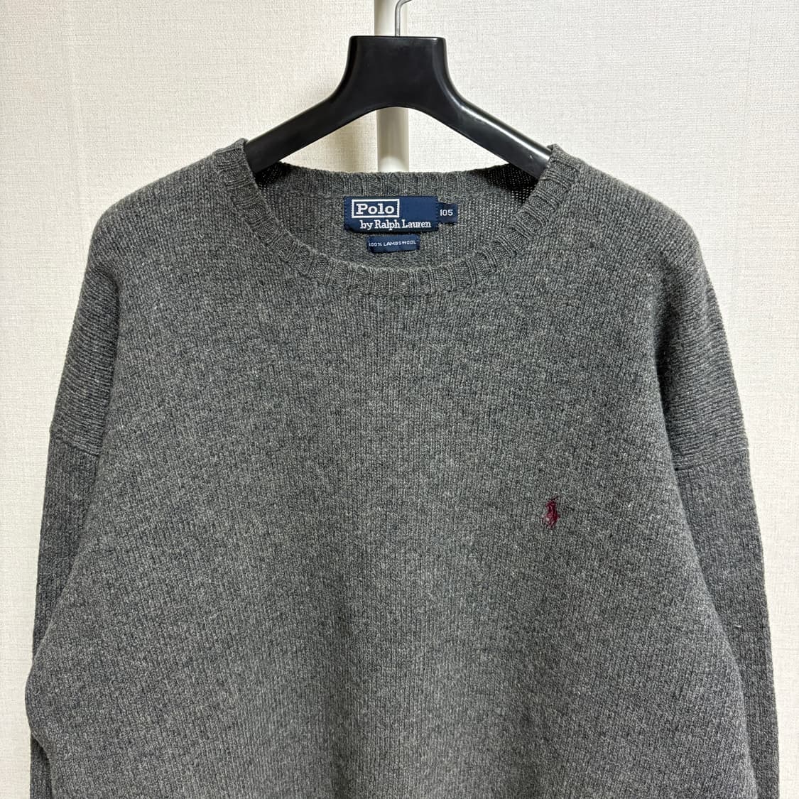 폴로 랄프로렌 램스울 니트 / 딥그레이, 105 상품이미지2