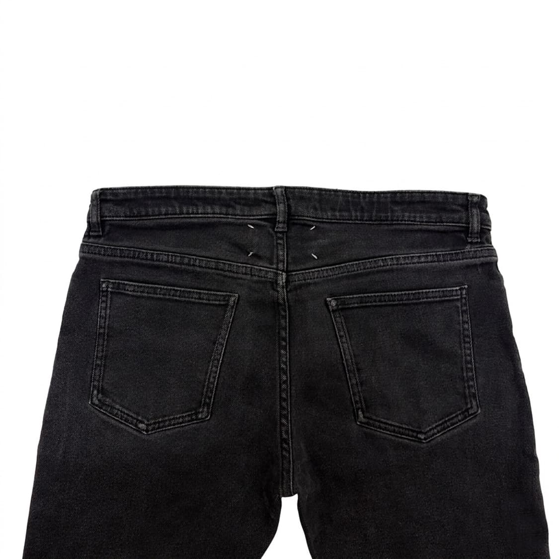 메종 마르지엘라 16SS 존 갈리아노 백스티치 블랙 데님 팬츠 (32사 상품이미지1