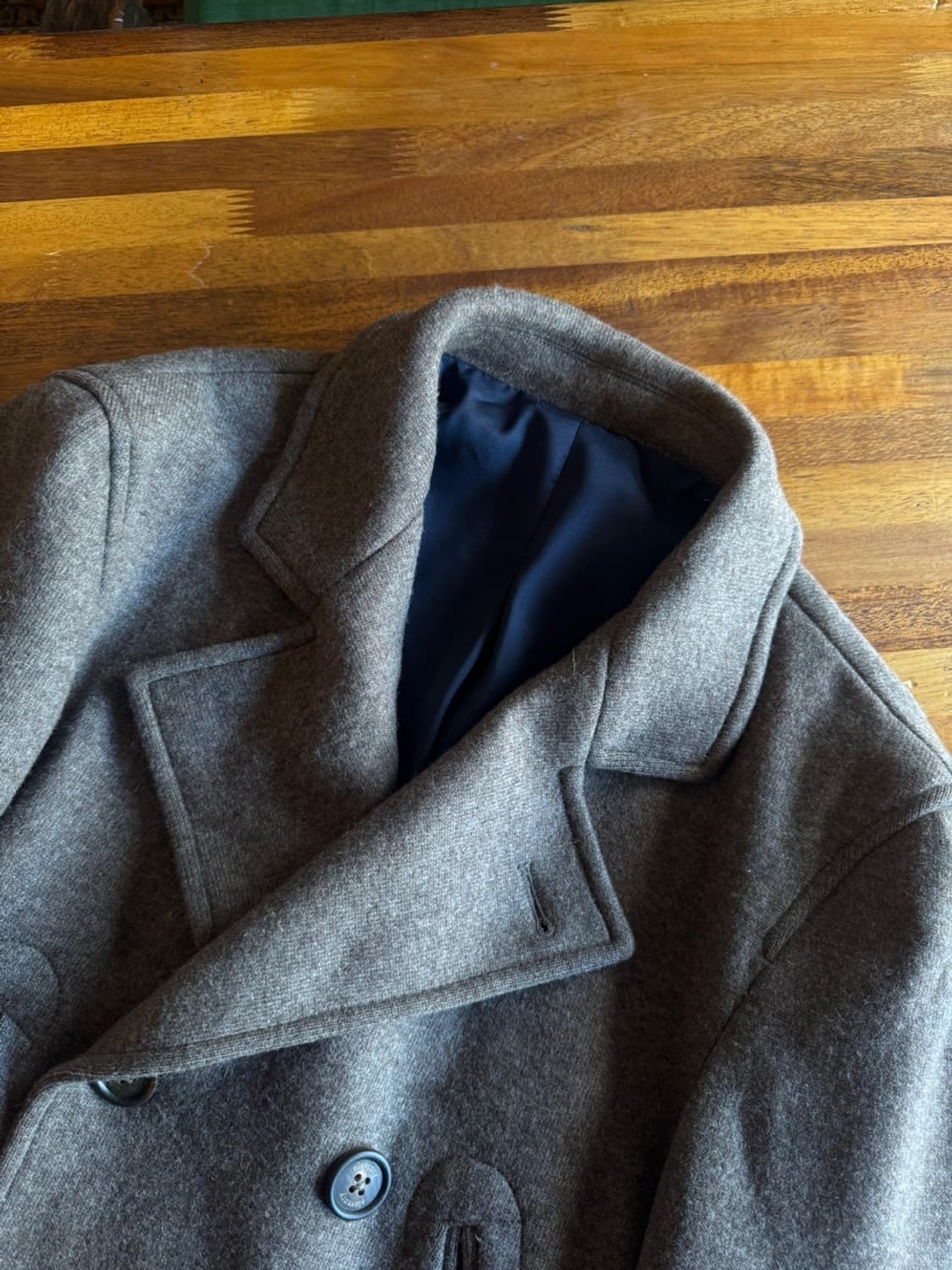 일레븐티 더블 브레스티드 코트 100 상품이미지2