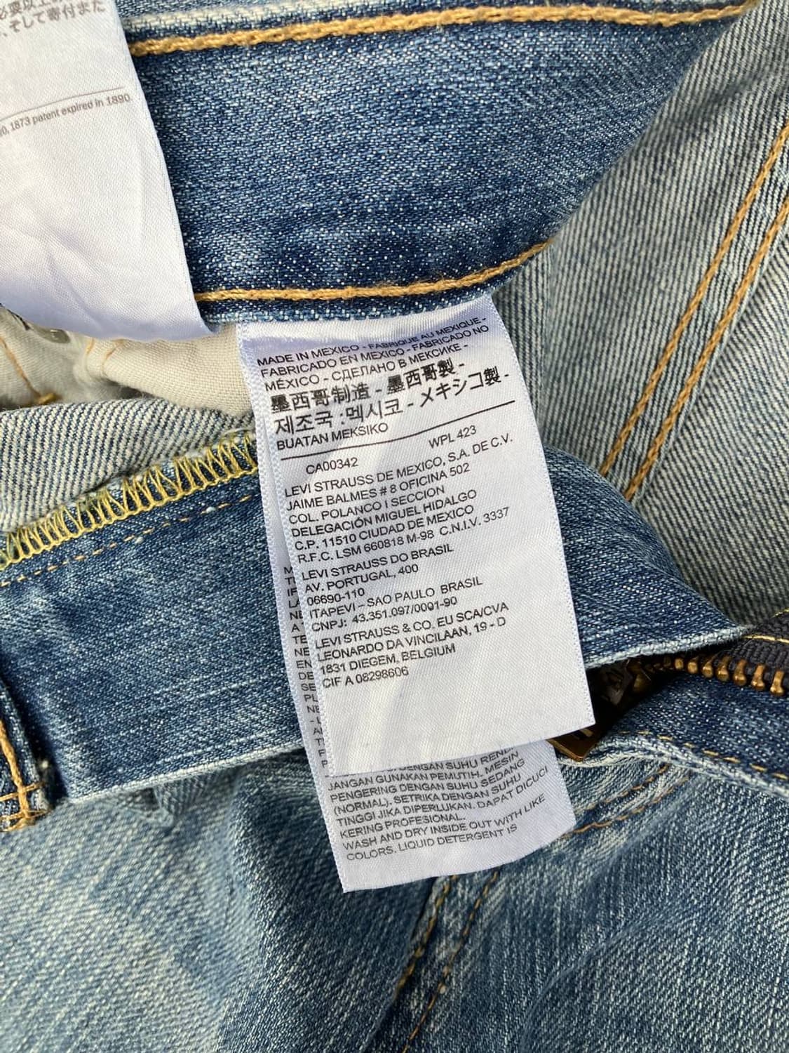 Levis 569 indigo jeans (38) a12 상품이미지5