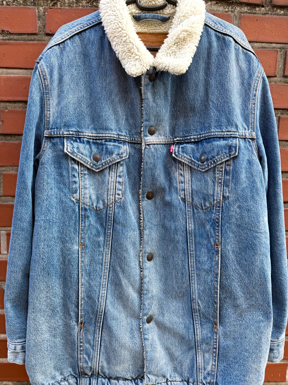 리바이스 프리미엄 쉐르파 데님 트러커 자켓 상품이미지3