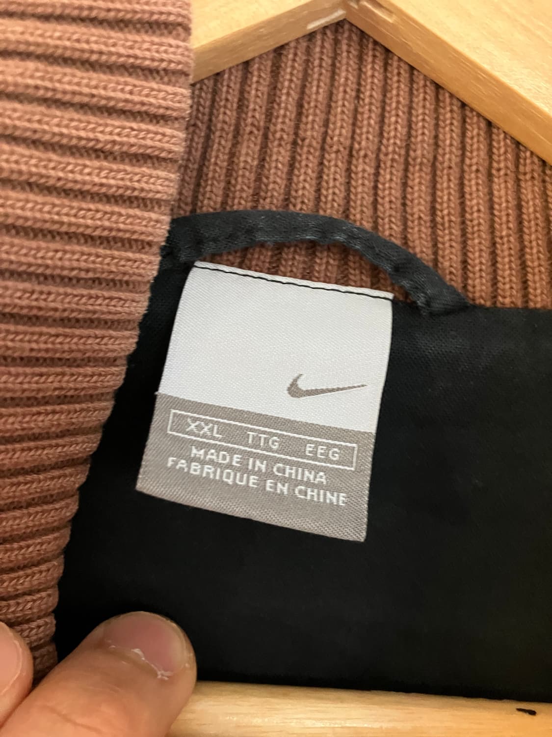 나이키 코듀로이 체크 자켓 XXL 상품이미지4