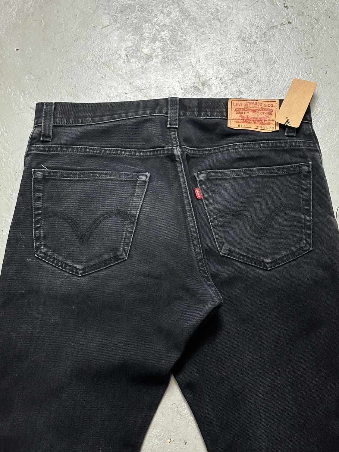 00’s 리바이스 517 블랙 부츠컷 플레어진 상품이미지6