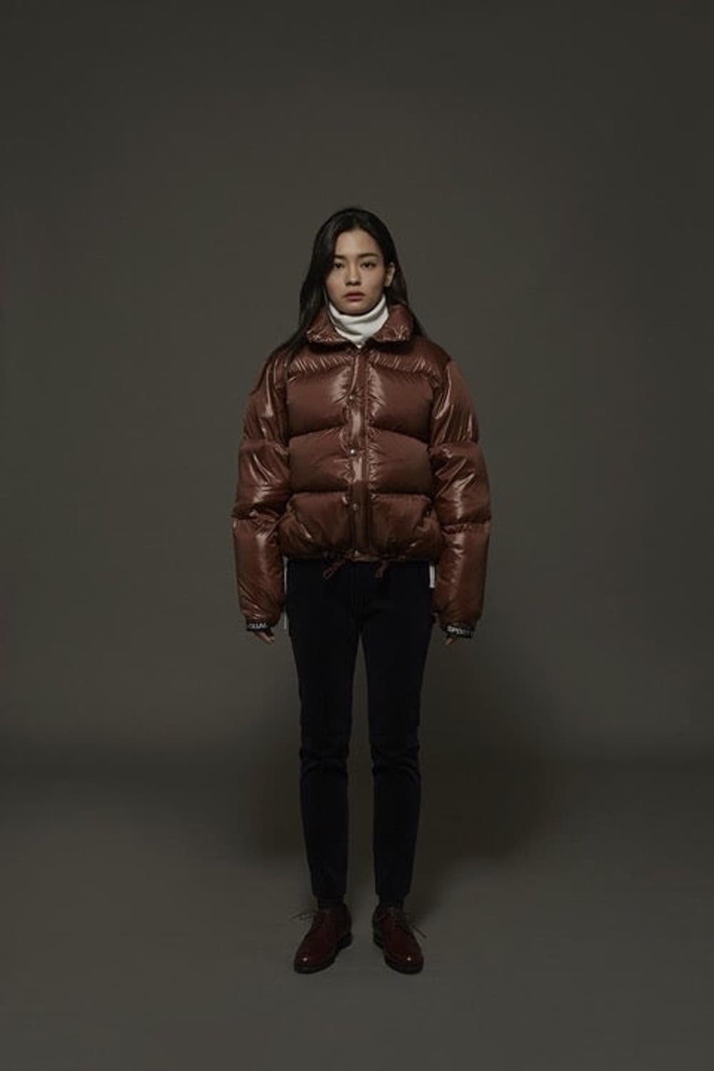 헤리티지플로스 17FW 패딩 브라운 M 상품이미지3