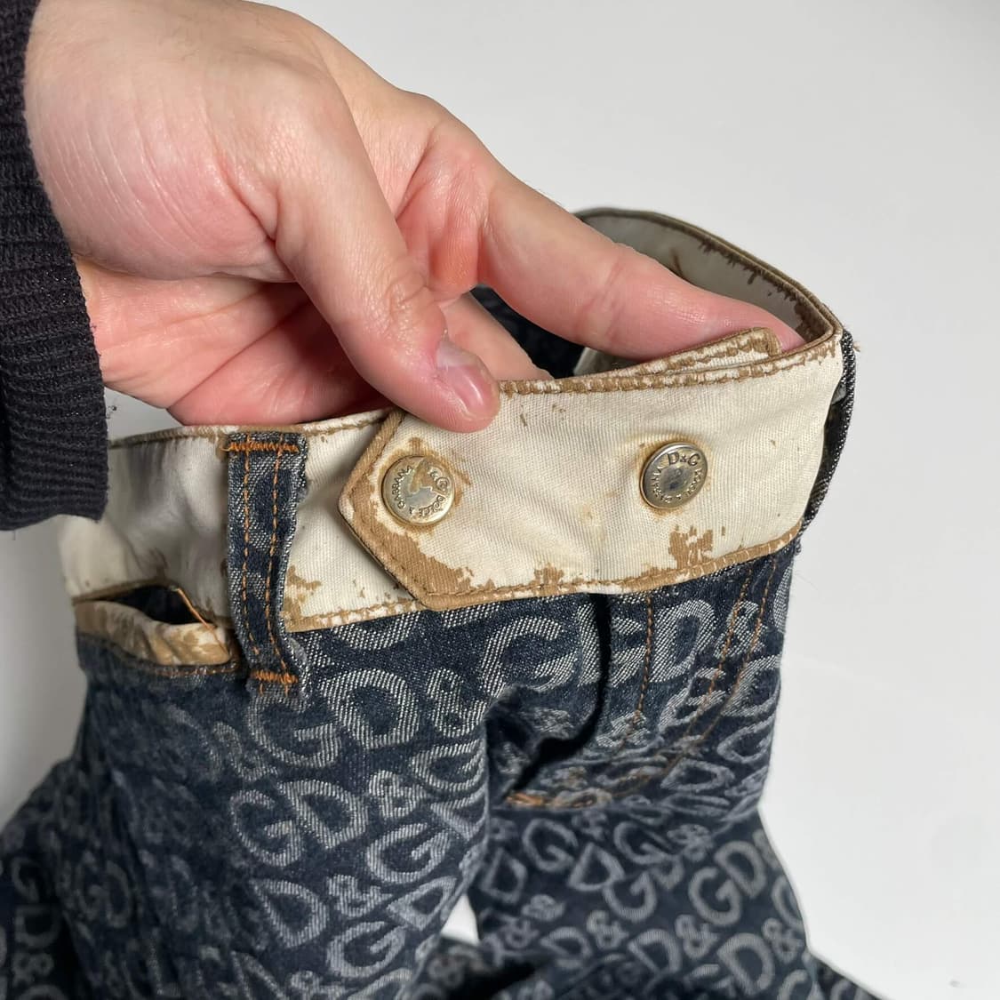 돌체앤가바나 모노그램 코튼 팬츠 (italy) 상품이미지7