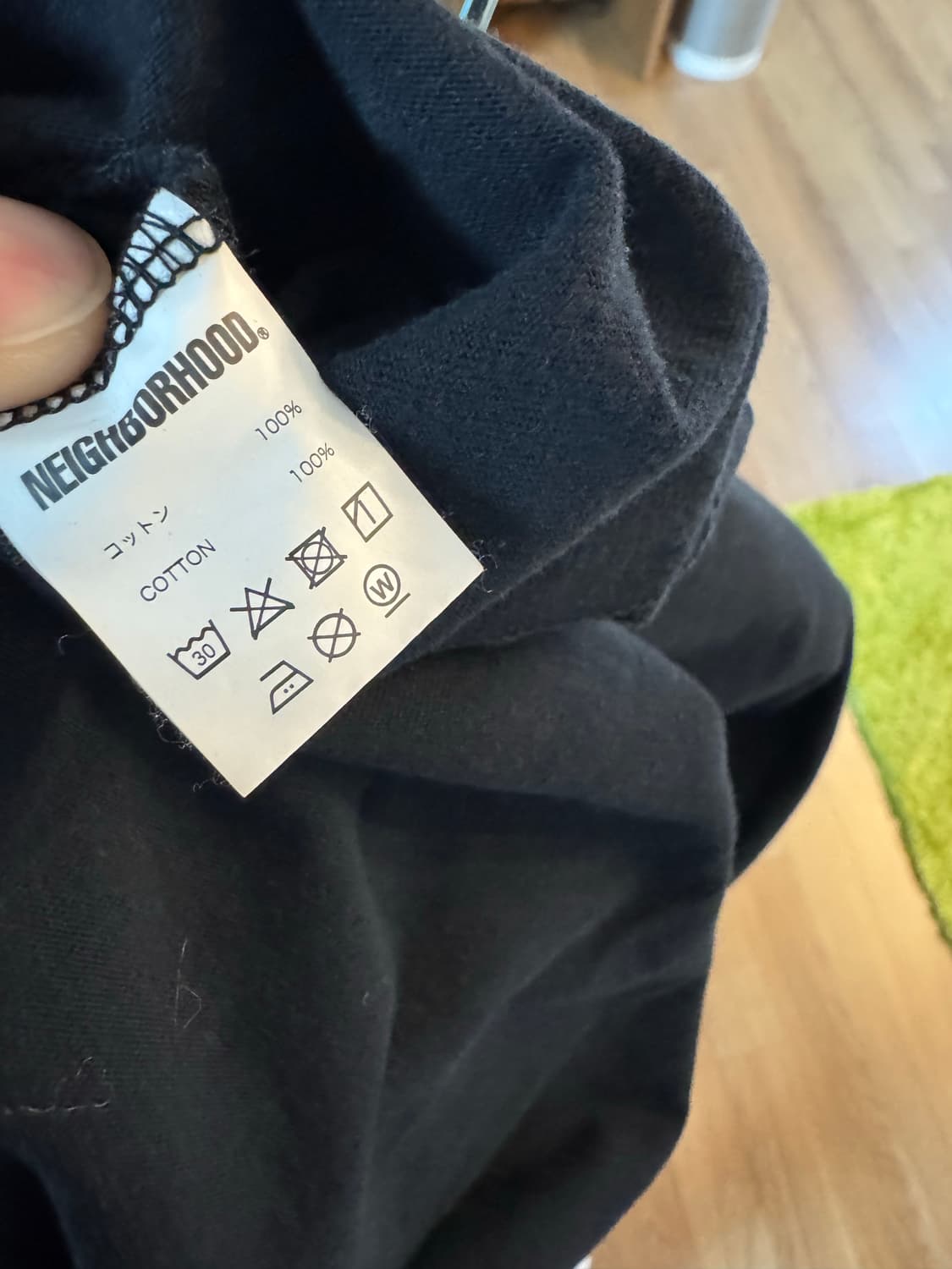 [Neighborhood] 네이버후드 블랙 티셔츠 XL 상품이미지4