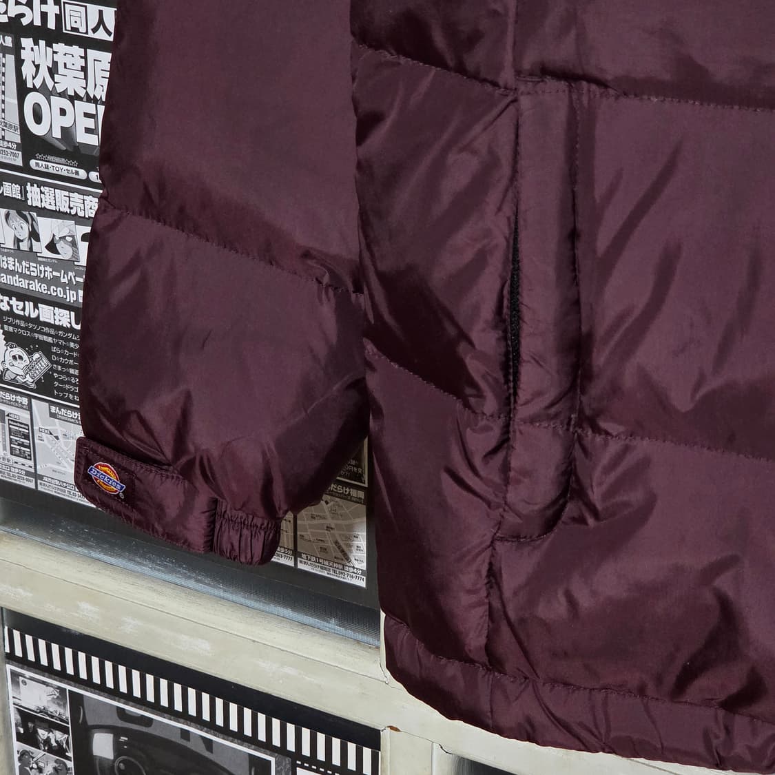 디키즈 덕다운 와인 경량 패딩 점퍼 상품이미지5