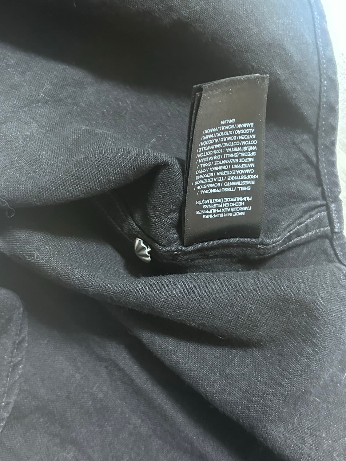 RRL 더블알엘 블랙 데님 웨스턴 셔츠 M 상품이미지3