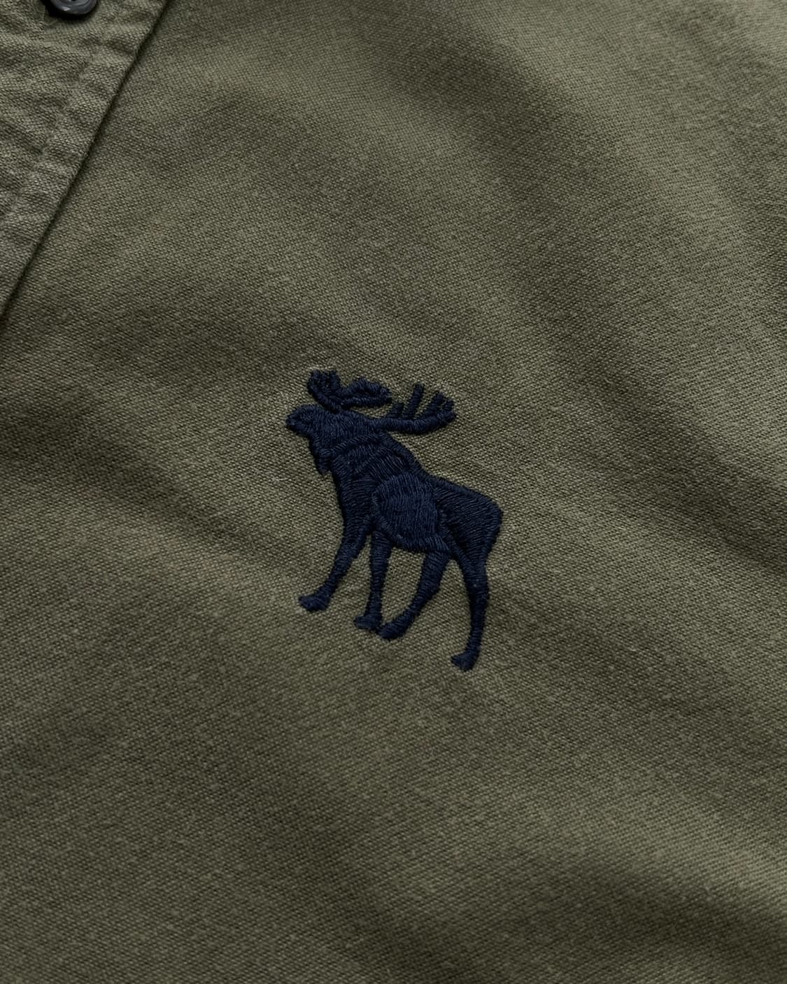 아베크롬비 로고 카키 셔츠 상품이미지4