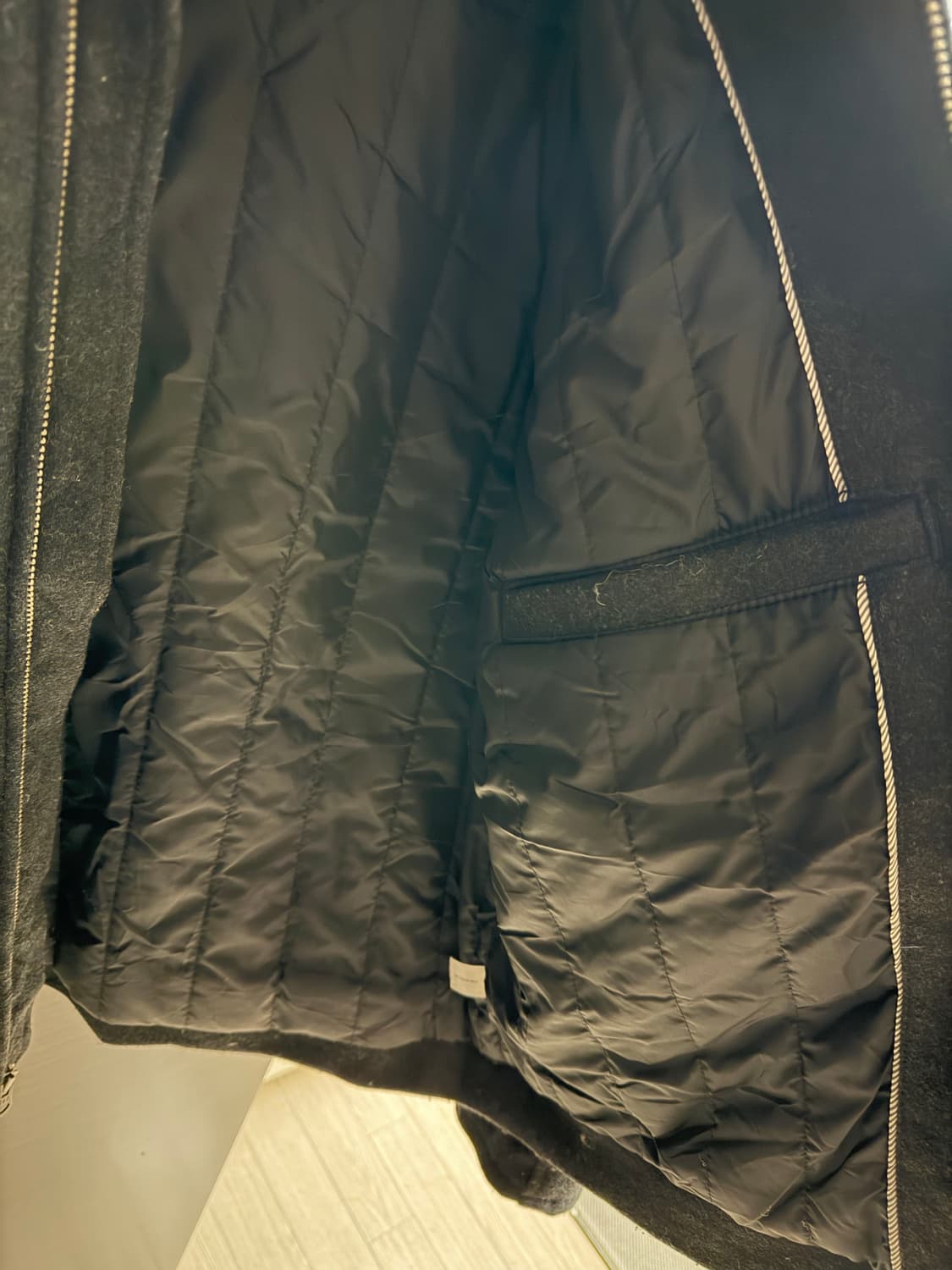 올드갭 울 블루종 자켓XL 상품이미지4