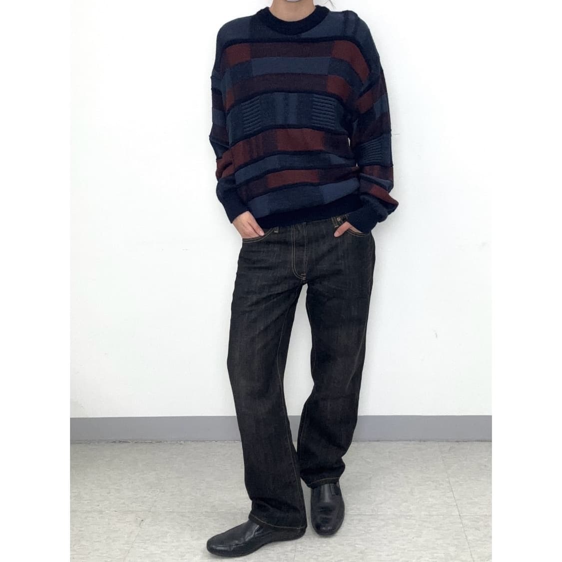 빈티지 울 니트 스웨터 상품이미지2