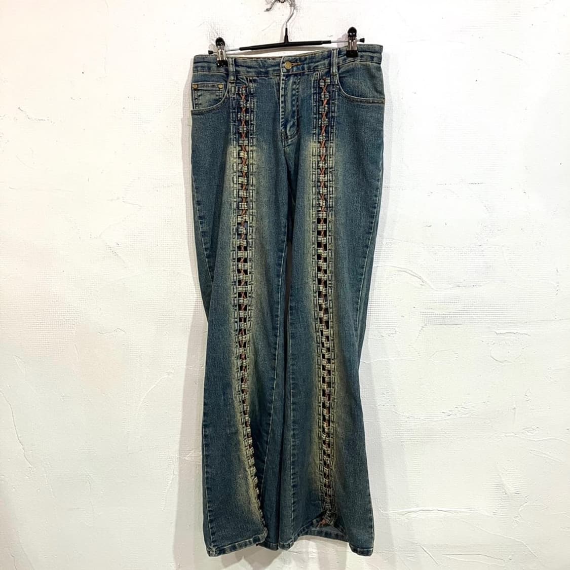 그런지 디테일 청바지 상품이미지2