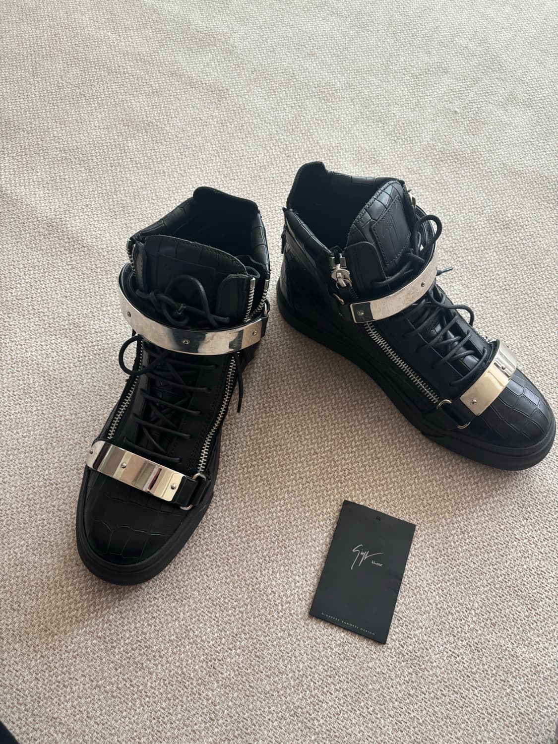 쥬세페 자노티 하이탑 스니커즈 43 상품이미지8