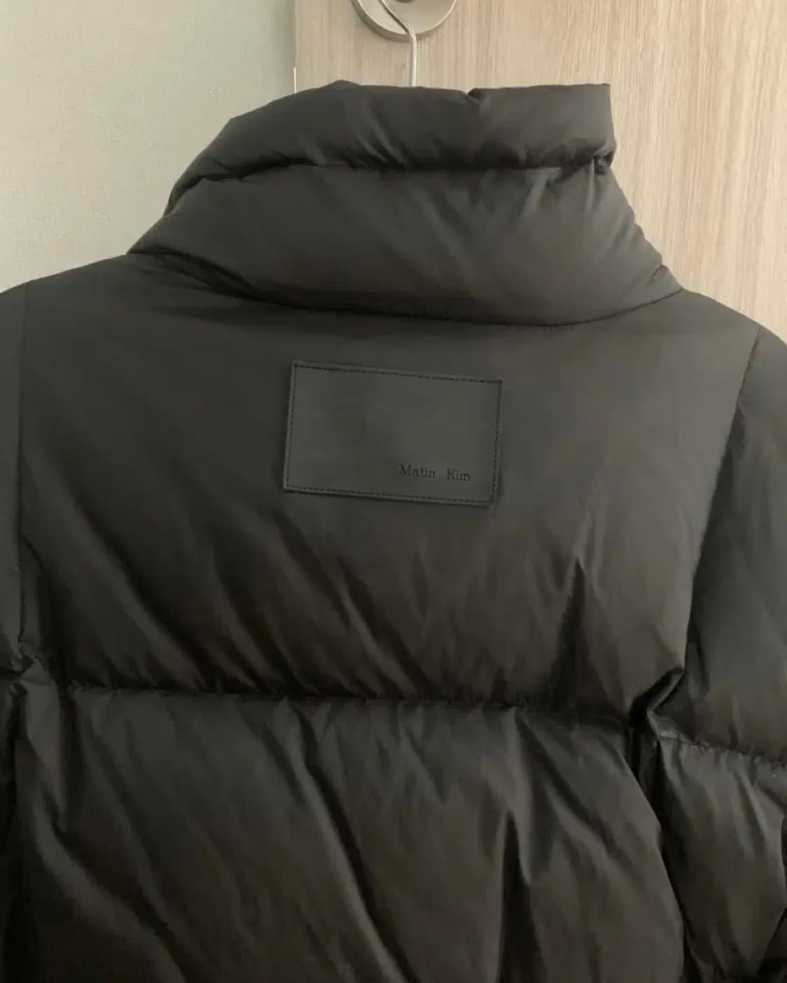 마뗑킴 숏패딩 matinkim 하이넥 클래식 크롭 푸퍼 다운자켓 상품이미지9