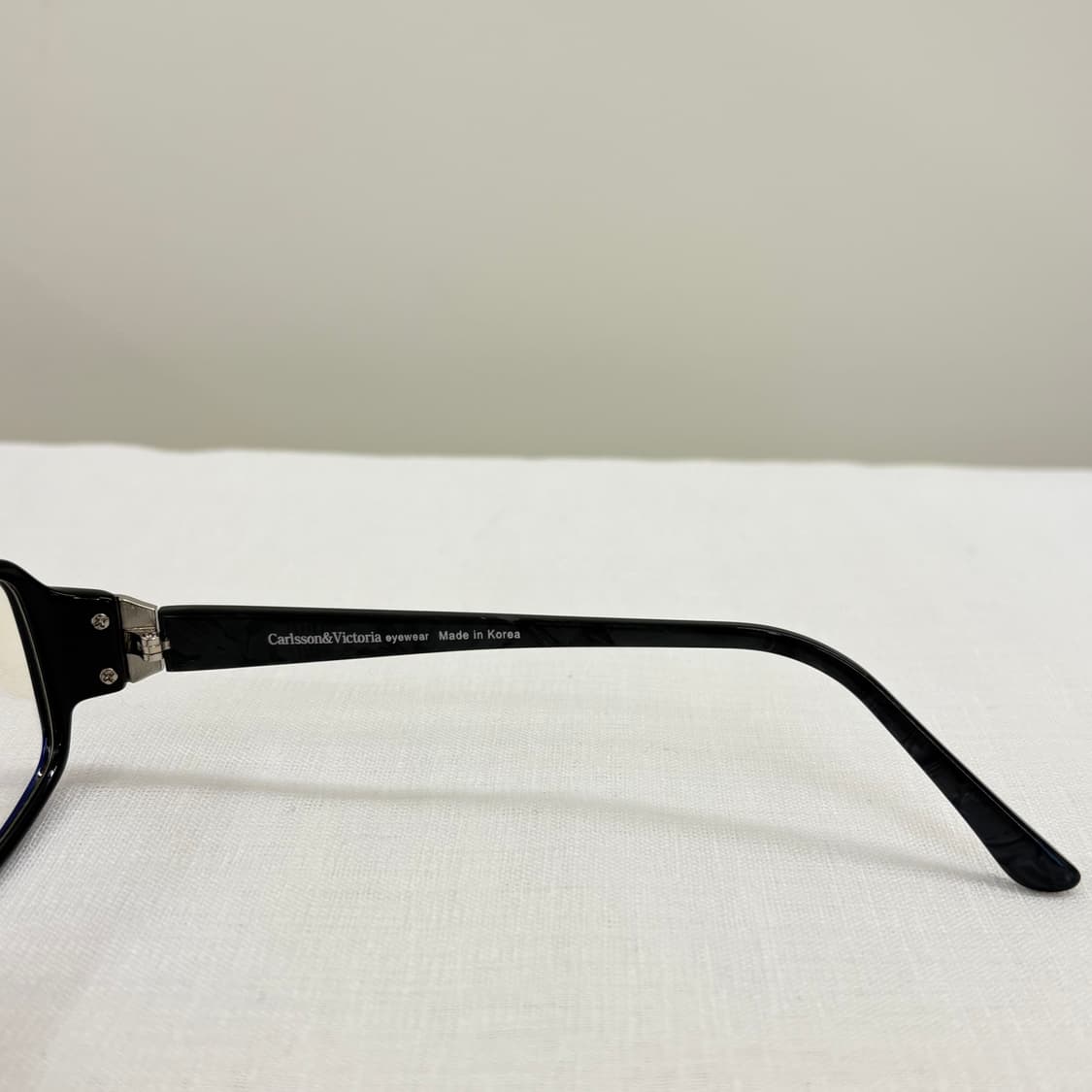 Carlsson&Victoria 블랙 뿔테 빈티지안경 상품이미지5