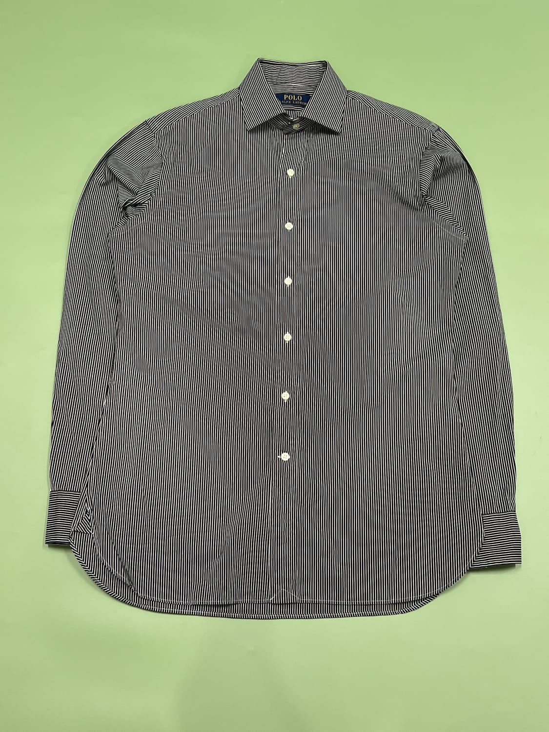 (100) 폴로 랄프로렌 포플린 스트라이프 셔츠 상품이미지2