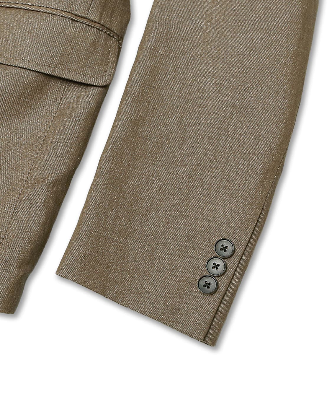 에토네 [Etonne] 린넨 코튼 레오마스터 베이지 자켓 & 조끼 베스트 상품이미지5