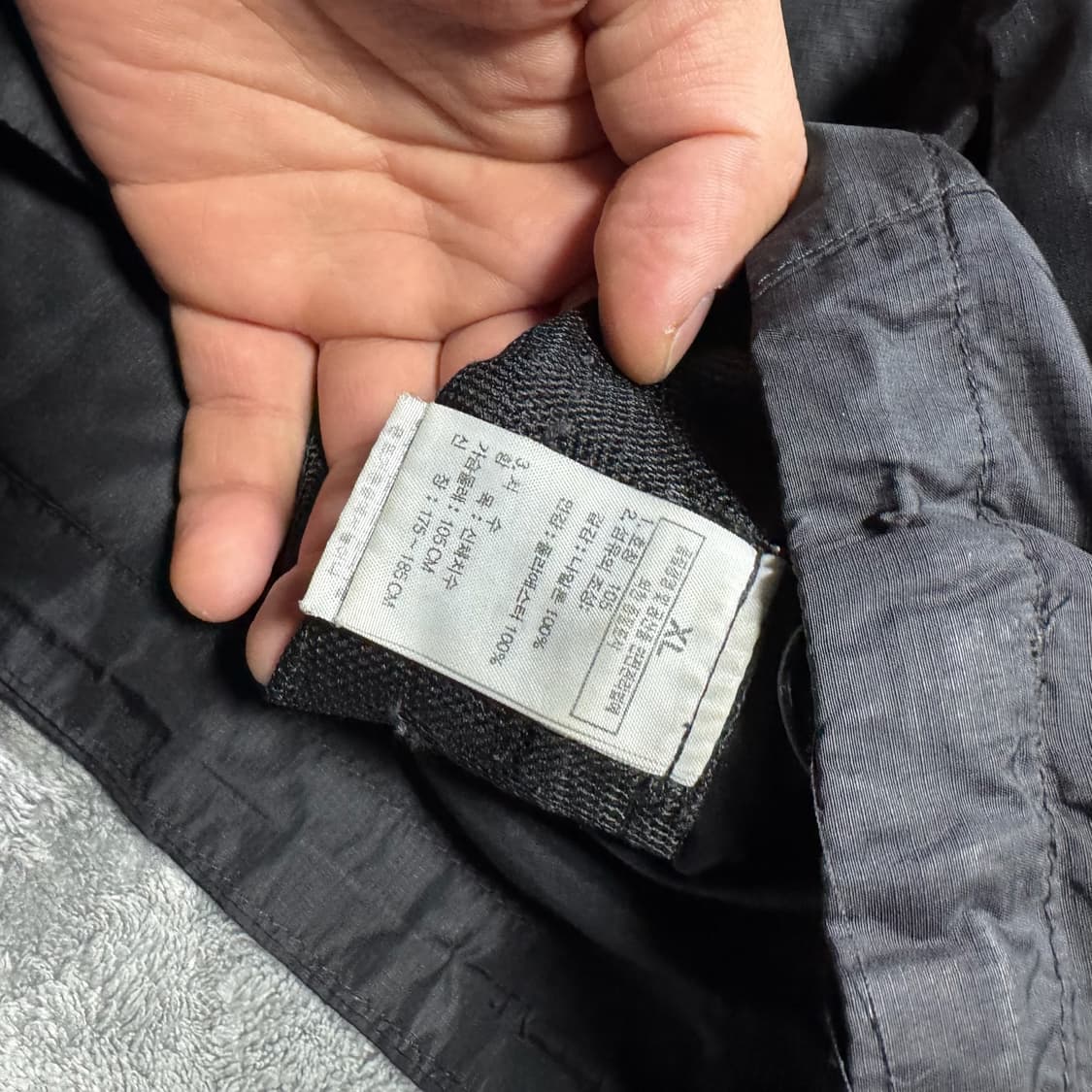 노스페이스 블랙 바람막이 상품이미지4