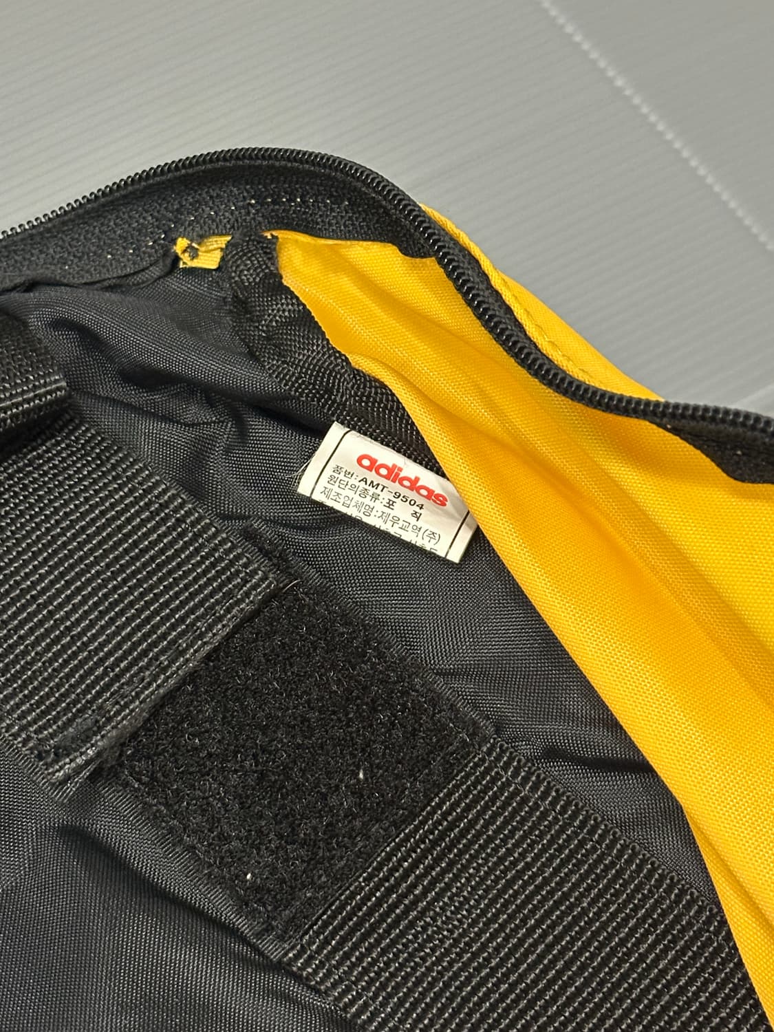 아디다스 올드스쿨 백팩 가방 블루 옐로우 상품이미지7