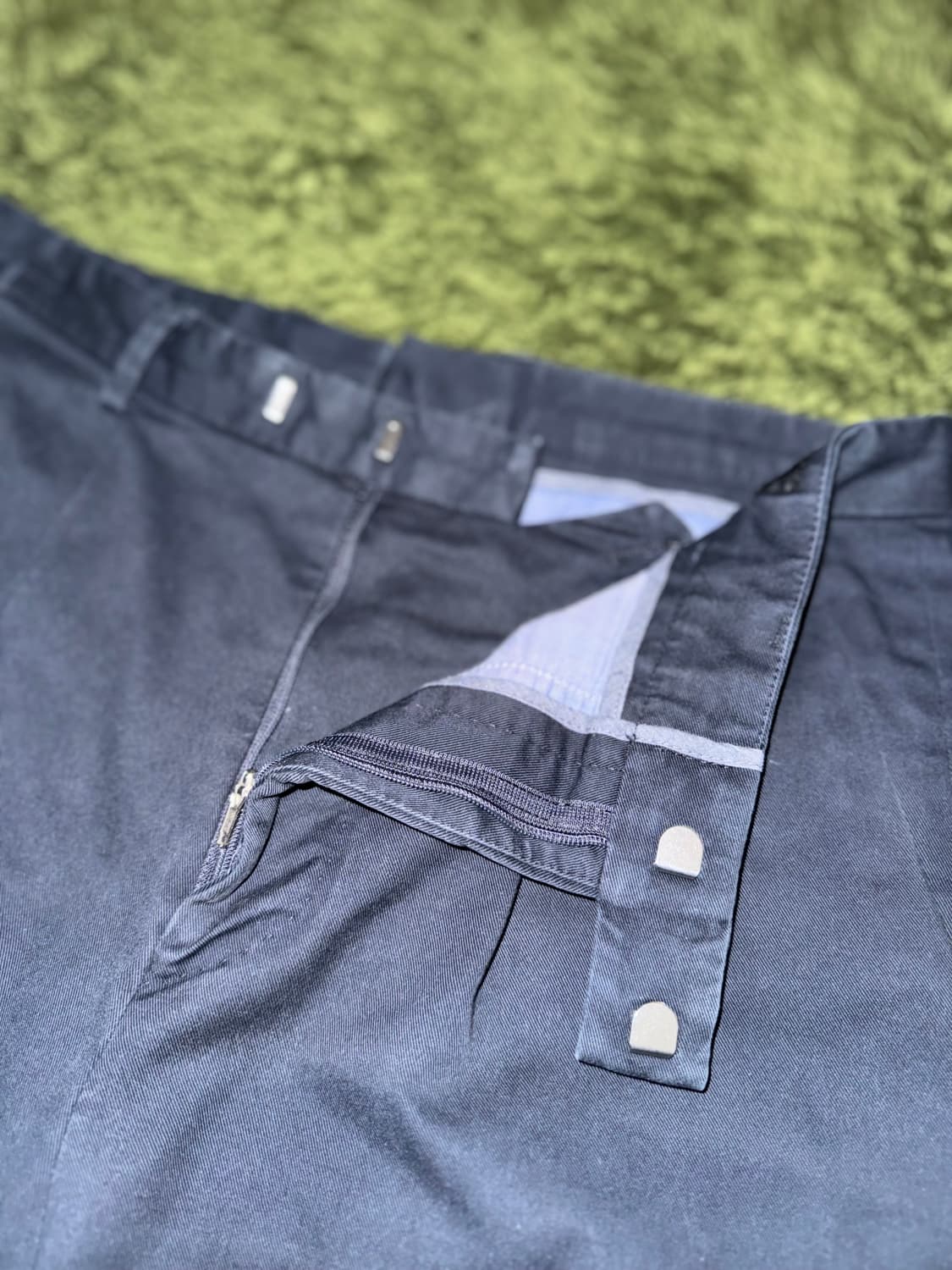 Hugo boss 휴고보스 재팬 빈티지 워싱 코튼 트라우저 네이비 상품이미지3