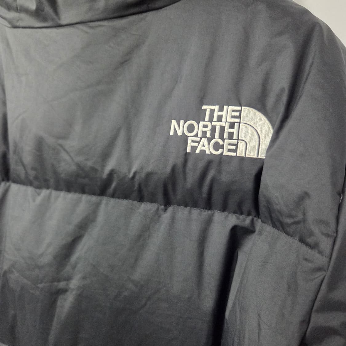 55(110) 노스페이스 롱패딩 블랙 상품이미지7