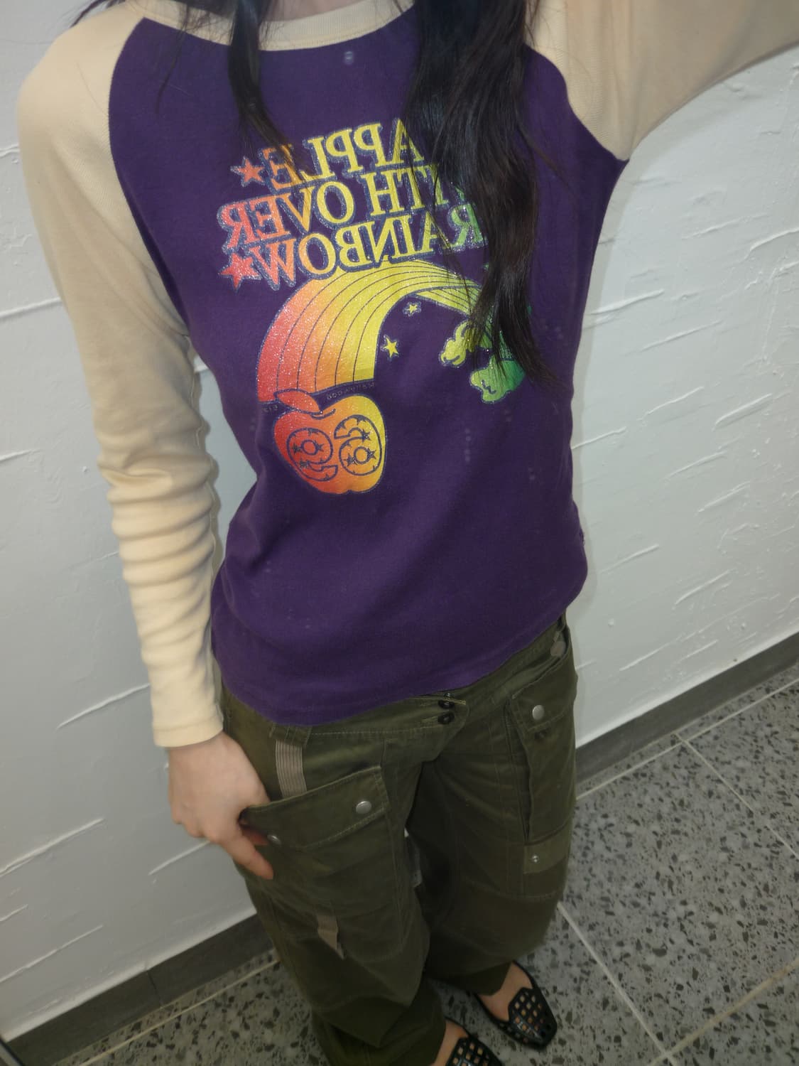 Purple raglan t-shirts 상품이미지4