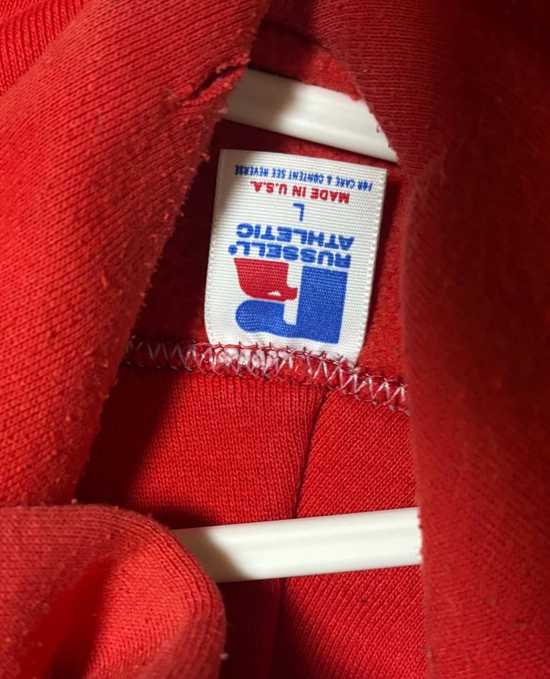 러셀 90s 레드 후드 상품이미지2