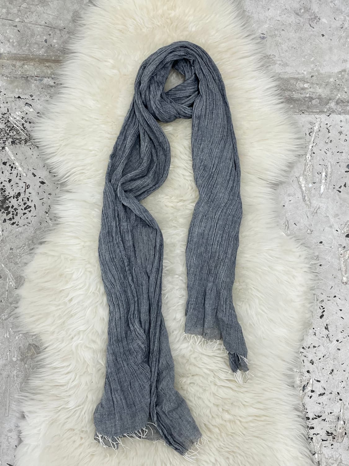 그런지 코튼 머플러  상품이미지4