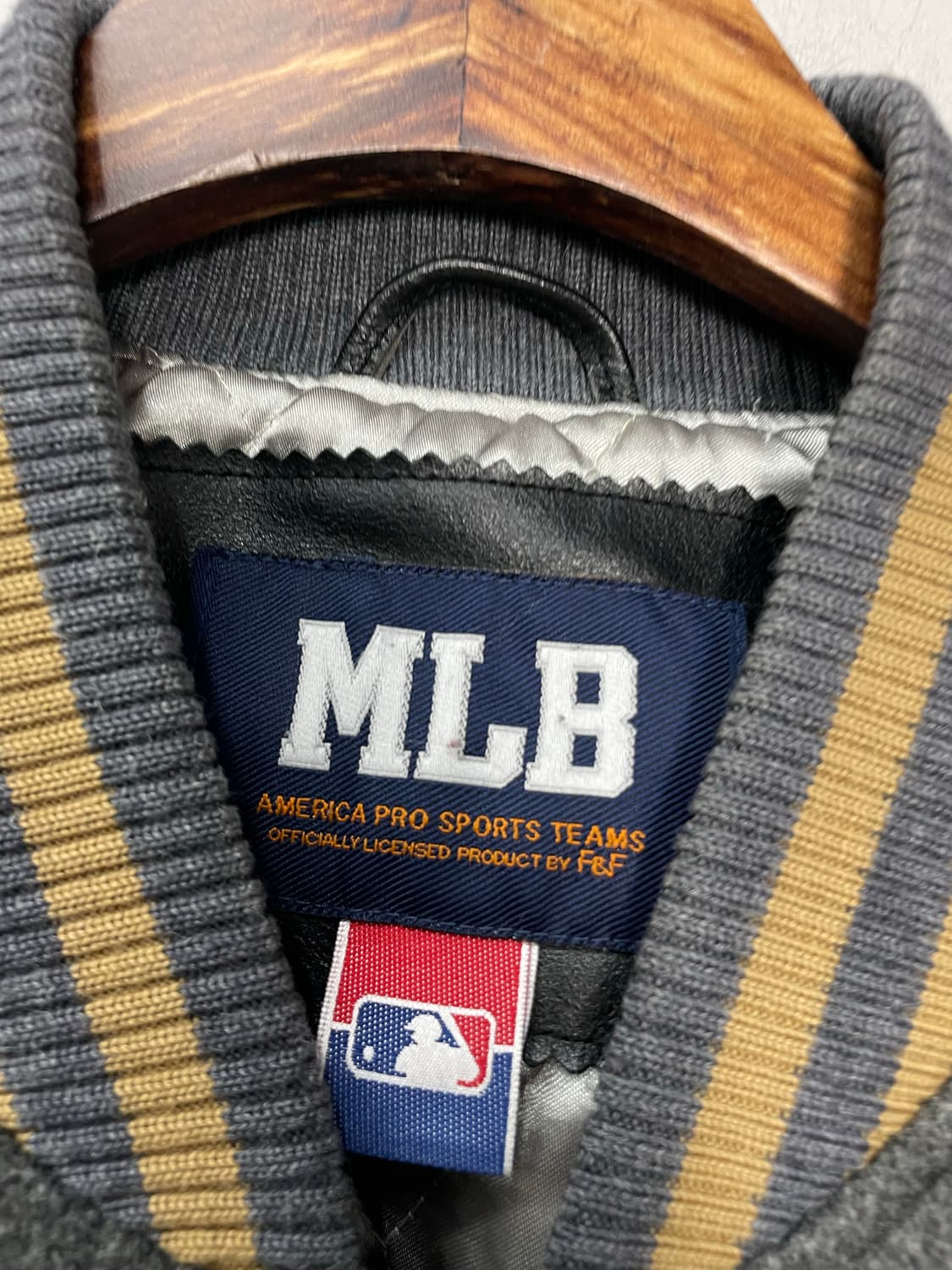 MLB 뉴욕 양키스 그레이 바시티 자켓 H1664 상품이미지6