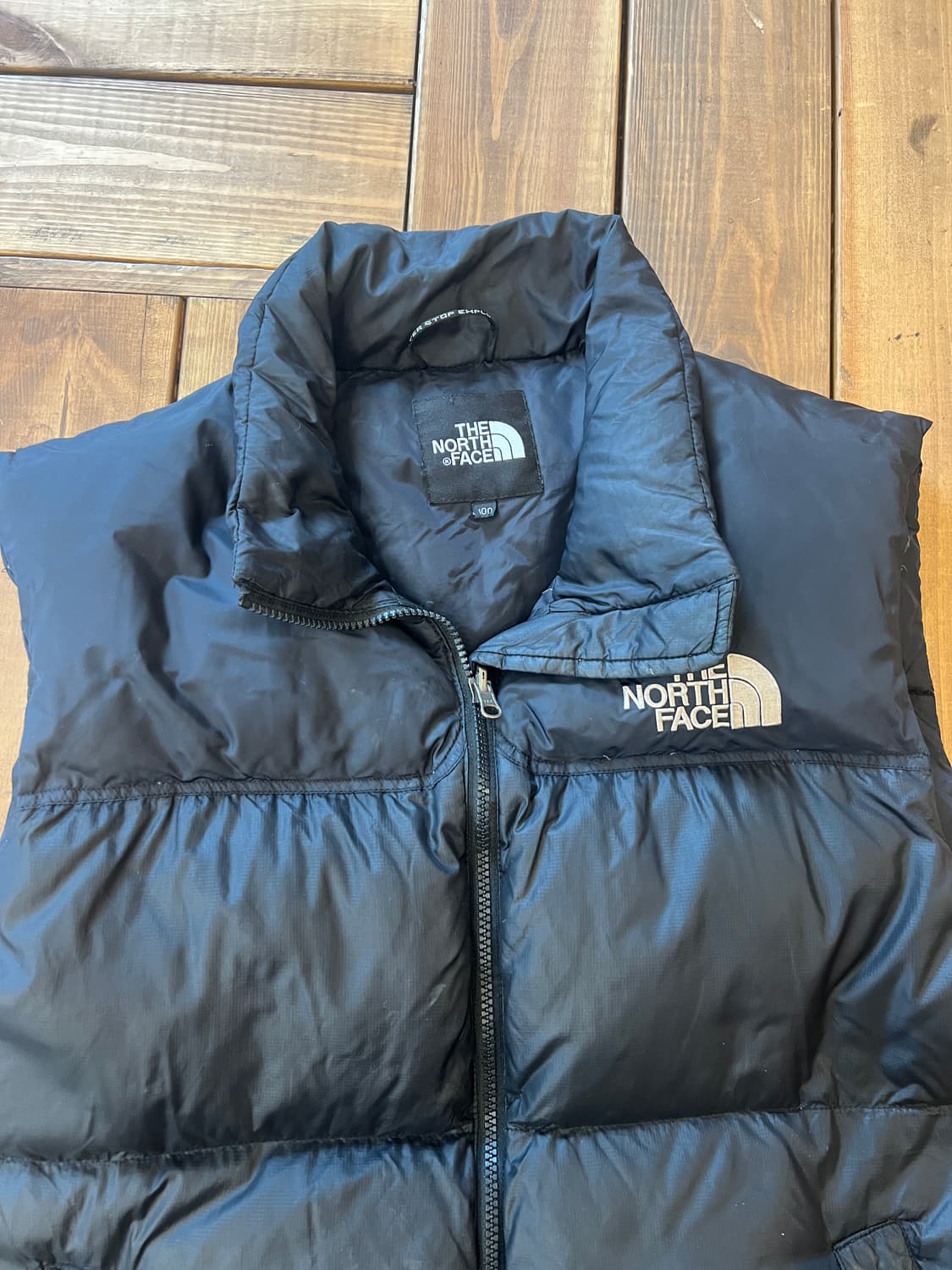 노스페이스 블랙 패딩 베스트 상품이미지7