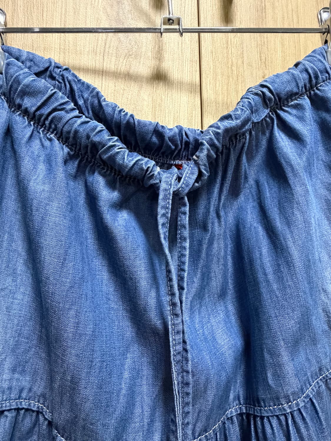 유니클로 모리걸 데님 롱스커트 하구미 스즈코 상품이미지2