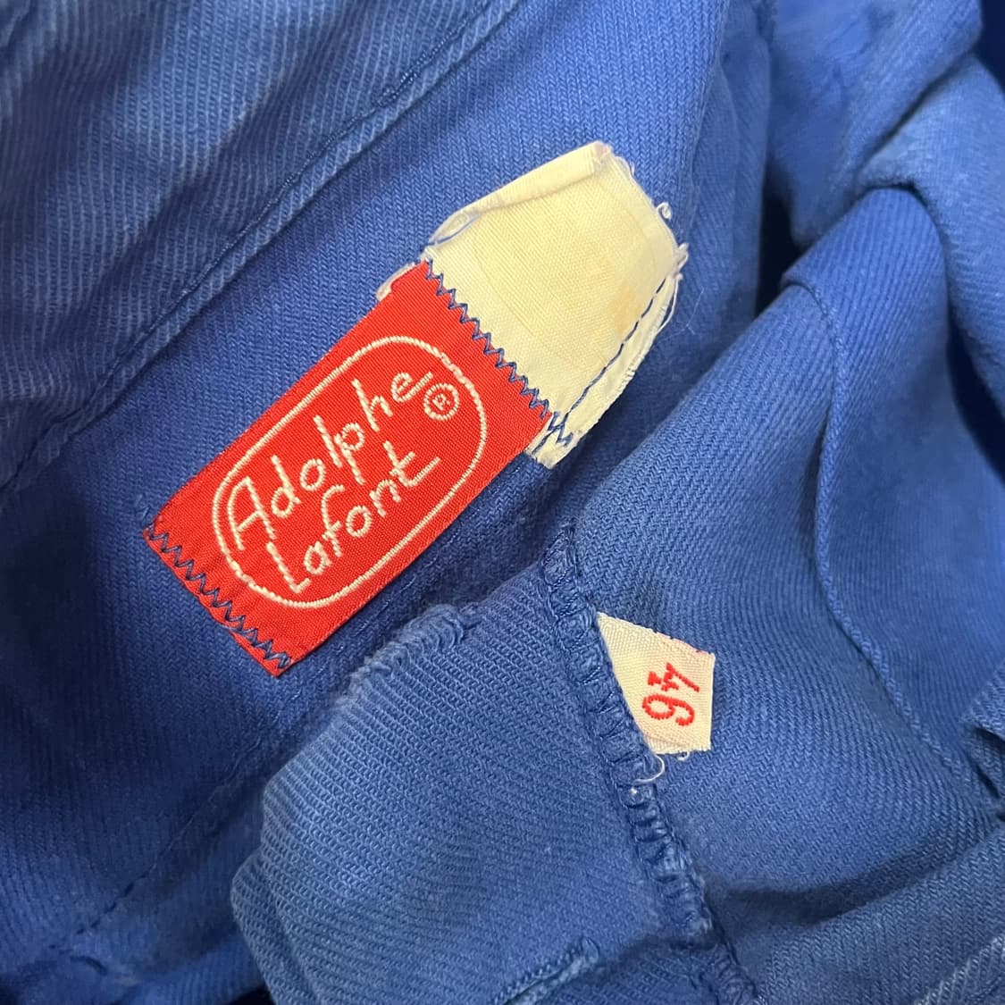 70s Adolphe Lafont 프렌치 워크 팬츠 (31-33“) 상품이미지5