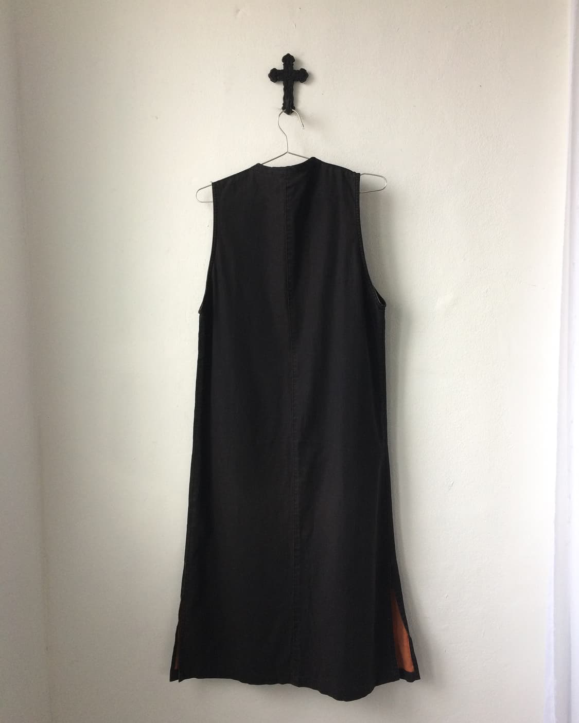 String washing sleeveless onepiece 상품이미지4