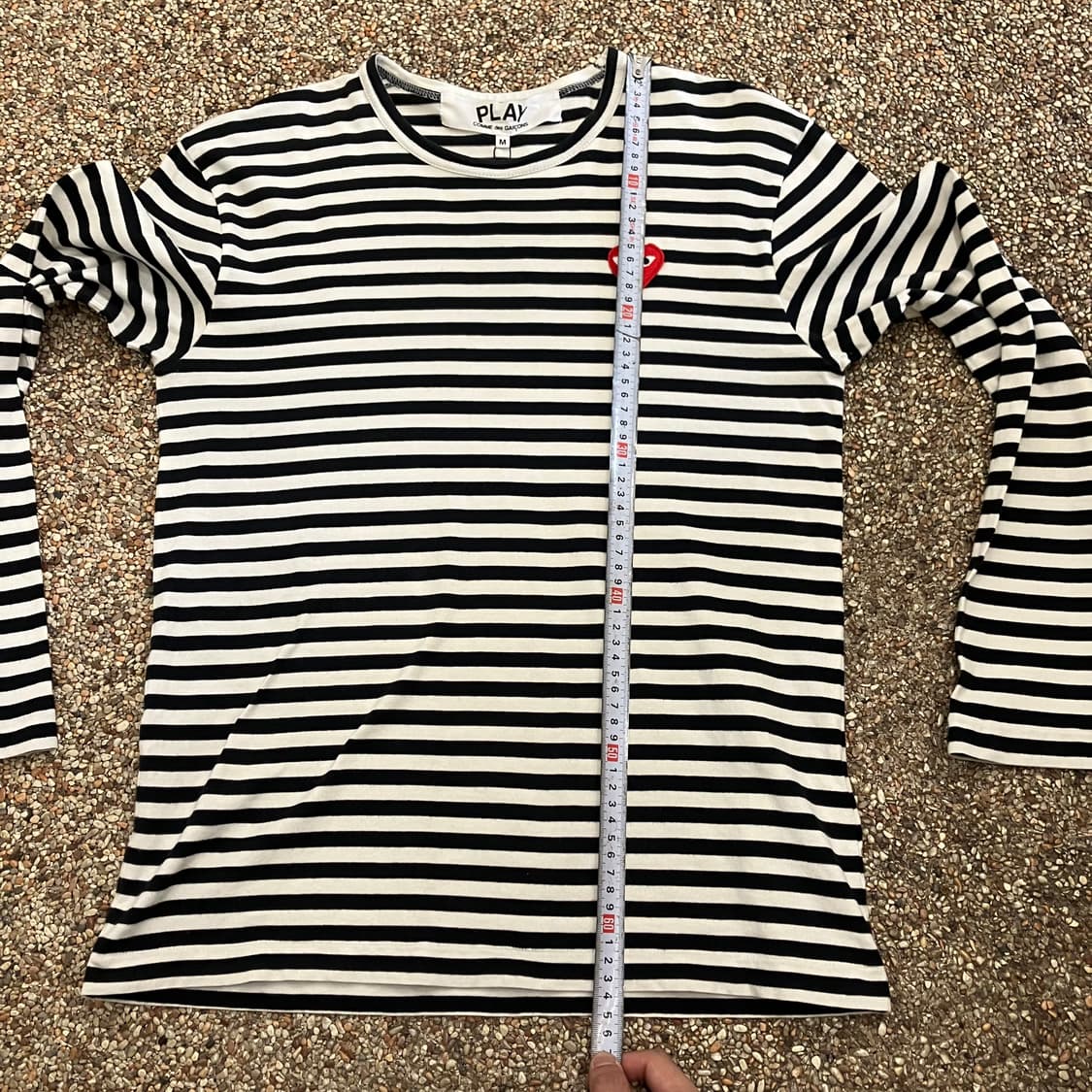 297 꼼데가르송 스트라이프 롱슬리브 상품이미지7